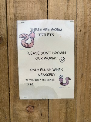 worm toilets
